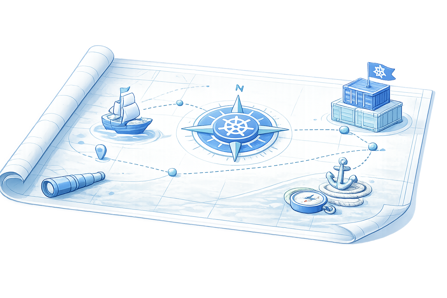 Animated reference architecture blueprint